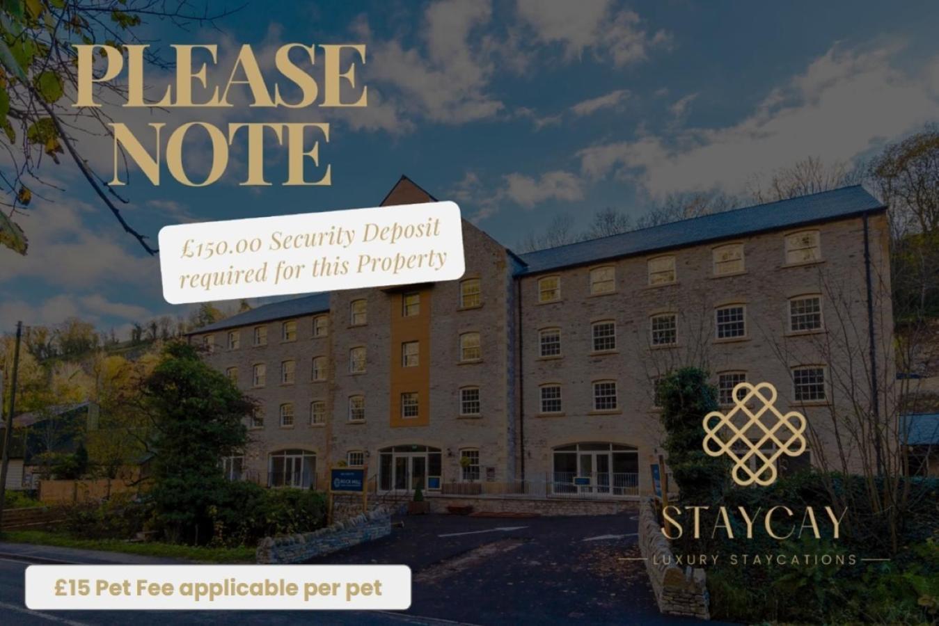 Rock Mill Apartman Stony Middleton Kültér fotó